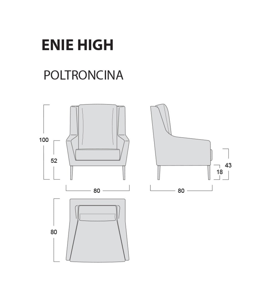 Enie / Πολυθρόνα - sofa-bed-futon 