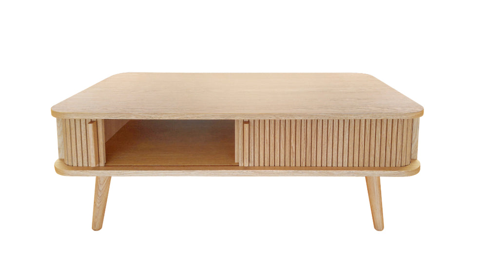 Rove Coffee Table Oak / Τραπεζάκι σαλονιού - sofa-bed-futon 