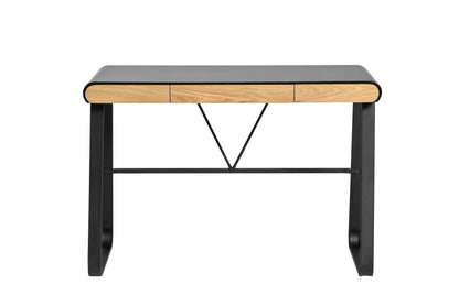Leo Desk / Γραφείο μέταλλο-ξύλο - sofa-bed-futon 