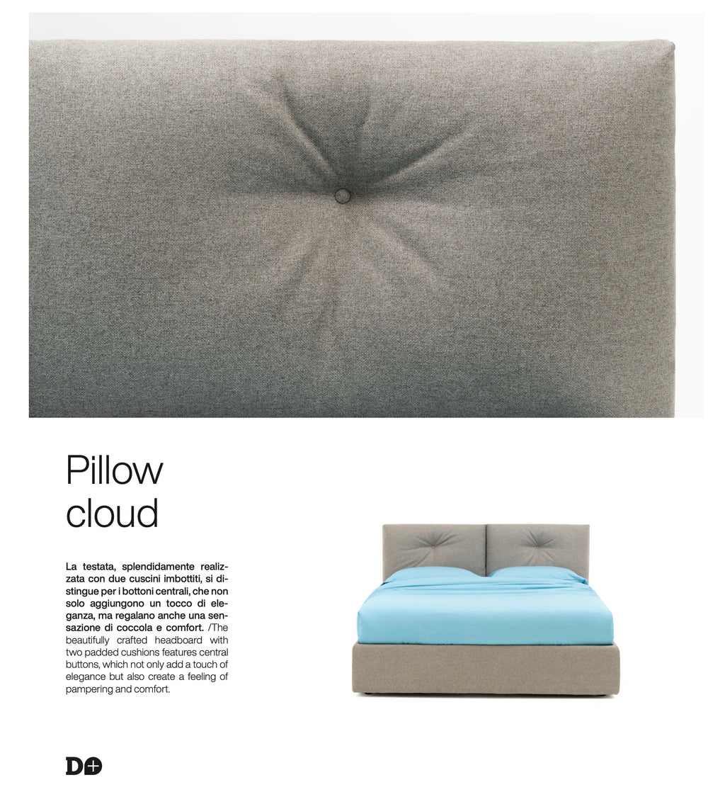 Haumea Bed / Ντυμένο κρεβάτι με αποθηκευτικό χώρο