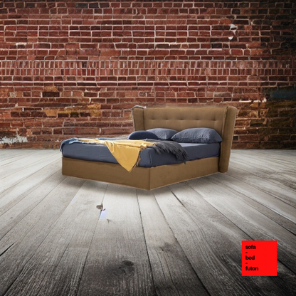 Daniel / Ντυμένο Κρεβάτι - sofa-bed-futon 