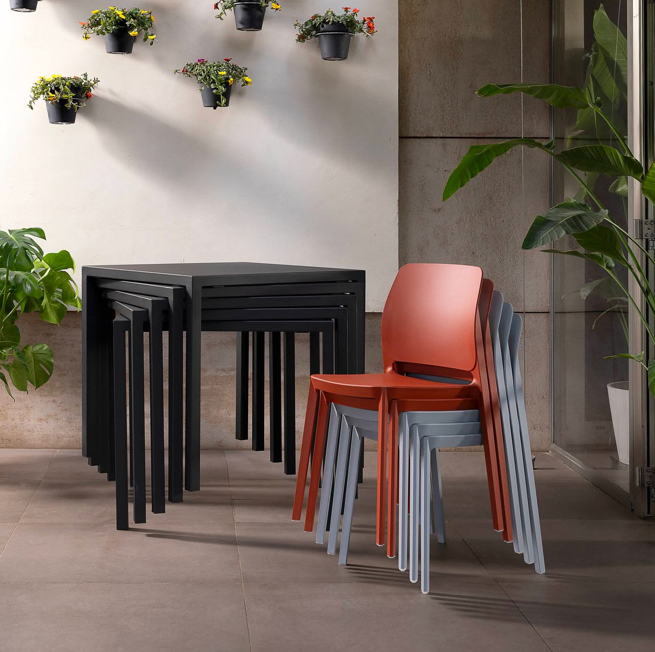 T!PA Καρέκλα Pointhouse 4τμχ - sofa-bed-futon 