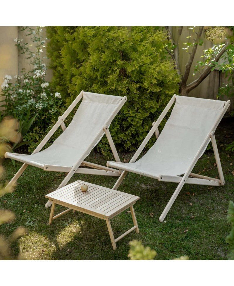 Itsuki Deckchair / Folding armchair