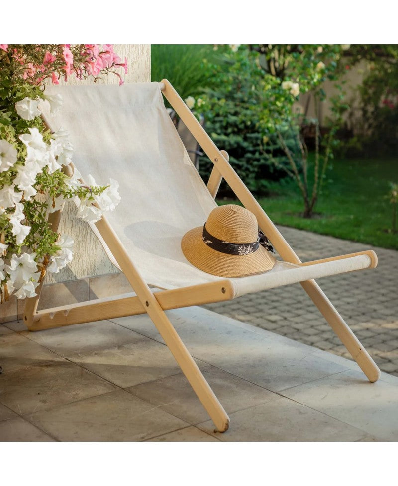 Itsuki Deckchair / Folding armchair