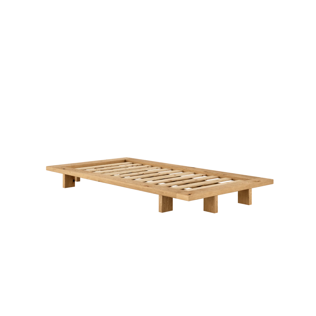 Japan Bed Oak Karup / Ιαπωνικό Κρεβάτι Δρυς