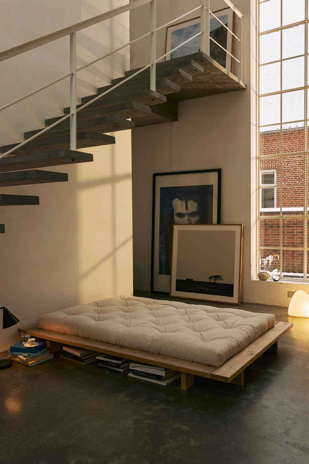 Japan Bed Oak Karup / Ιαπωνικό Κρεβάτι Δρυς