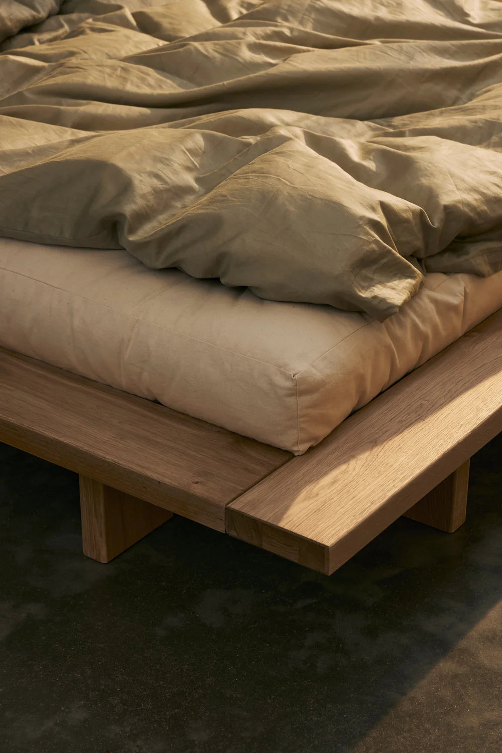 Japan Bed Oak Karup / Ιαπωνικό Κρεβάτι Δρυς