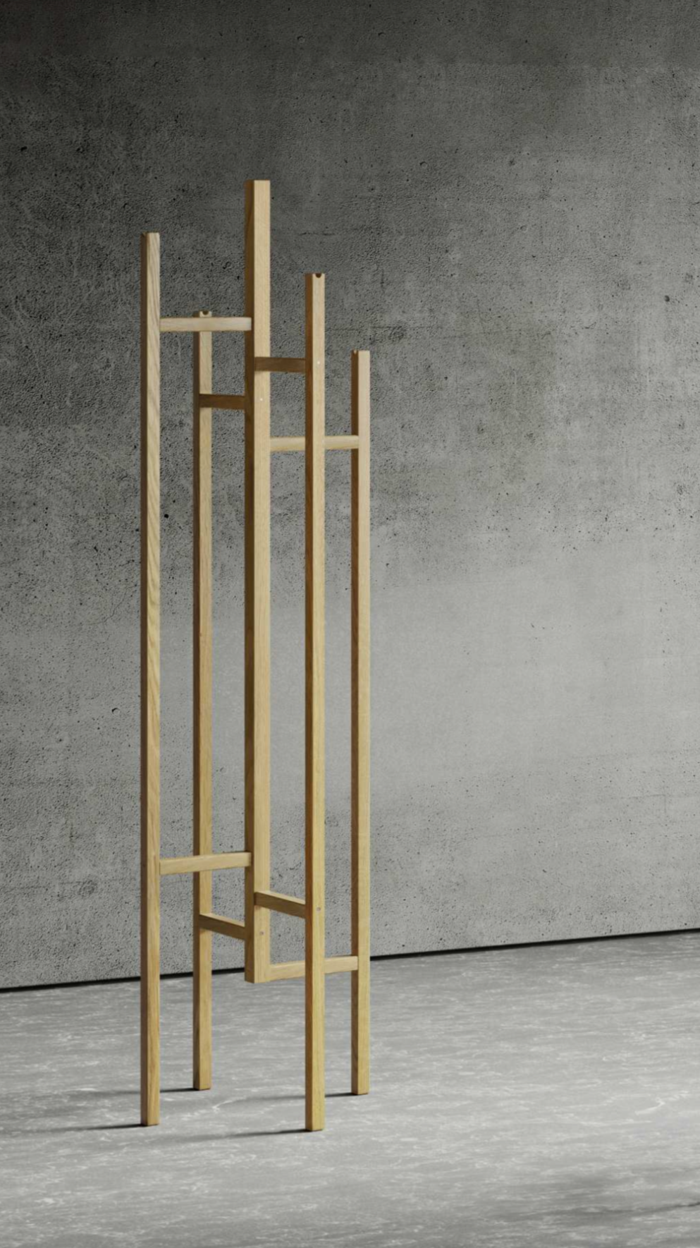 Naomi Coat Stand / Ξύλινος καλόγηρος ρούχων
