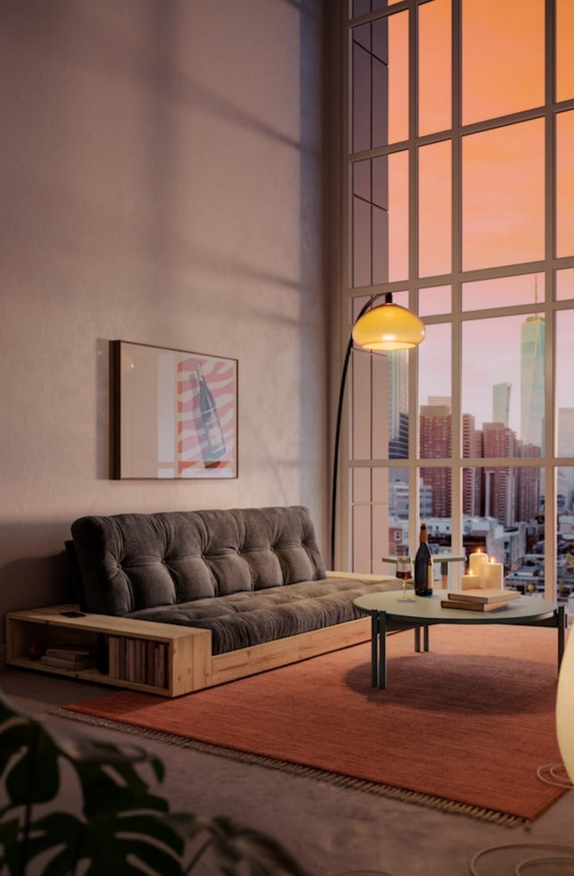 Base Sofa Bed With Boxes / Καναπές Κρεβάτι Futon