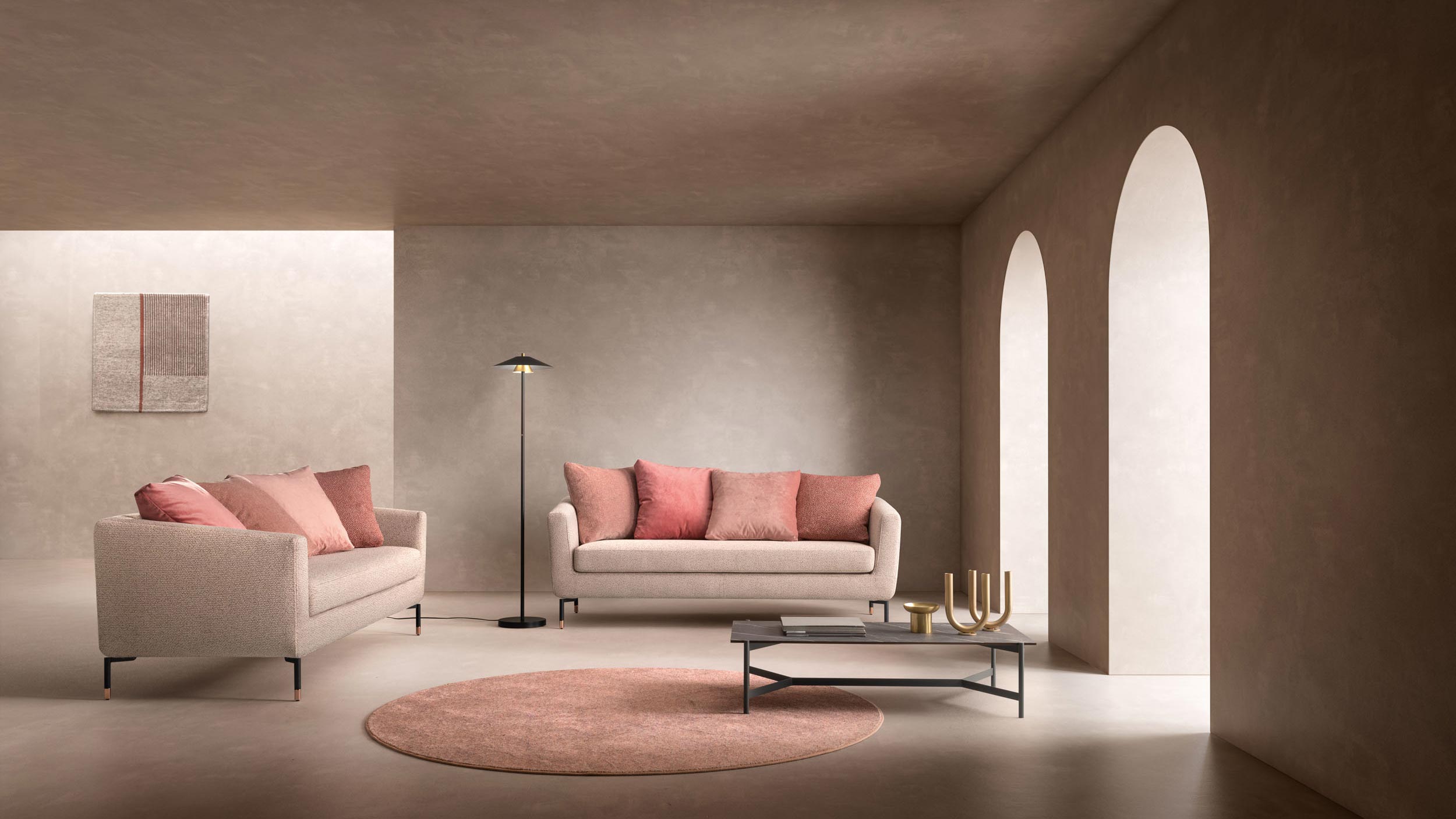 Crisp Καναπές Samoa Divani