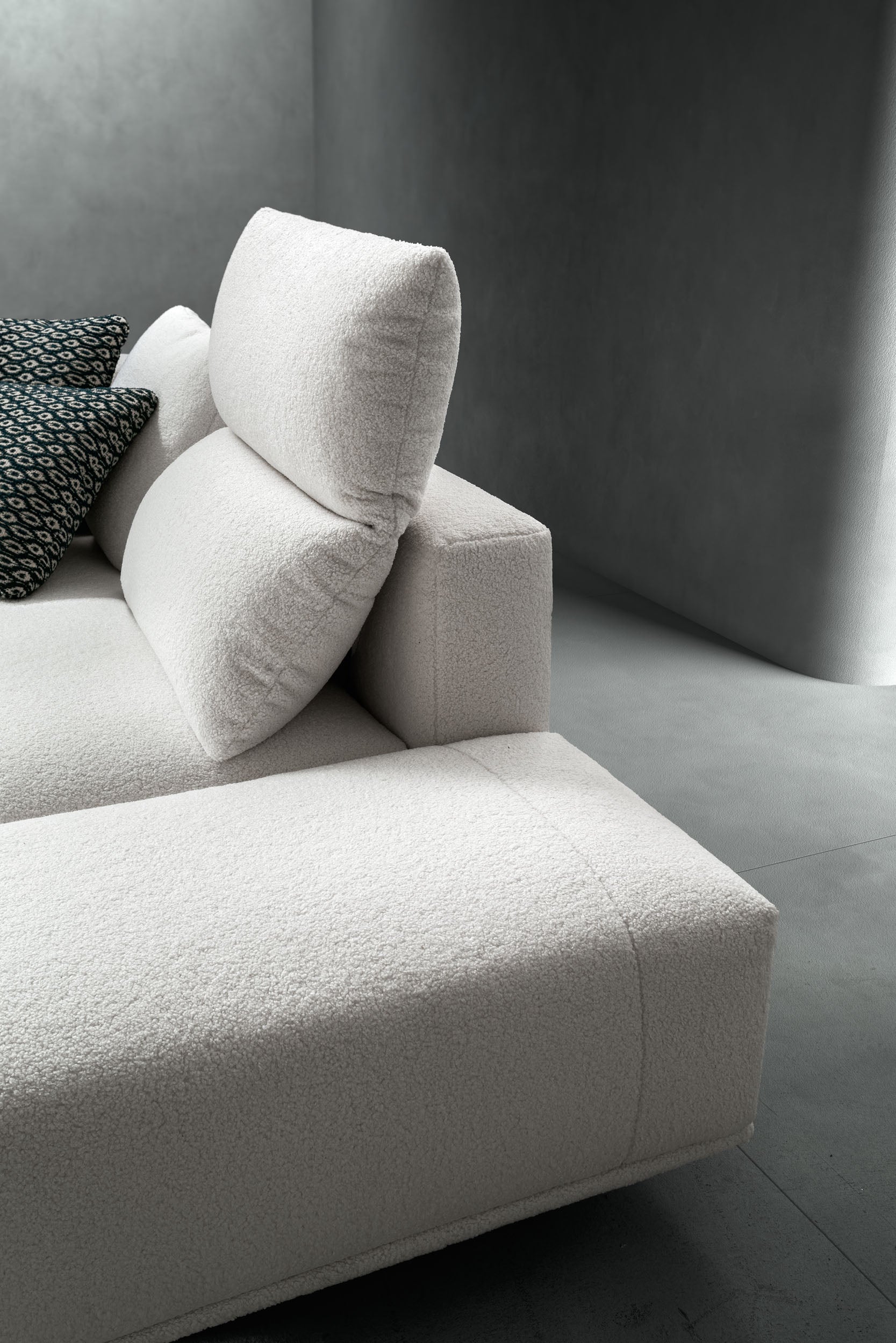 Ginny Καναπές Γωνία Samoa Divani