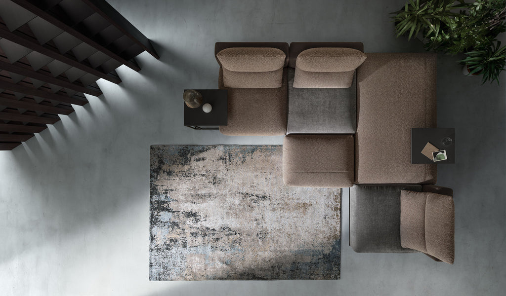 Ginny Καναπές Γωνία Samoa Divani