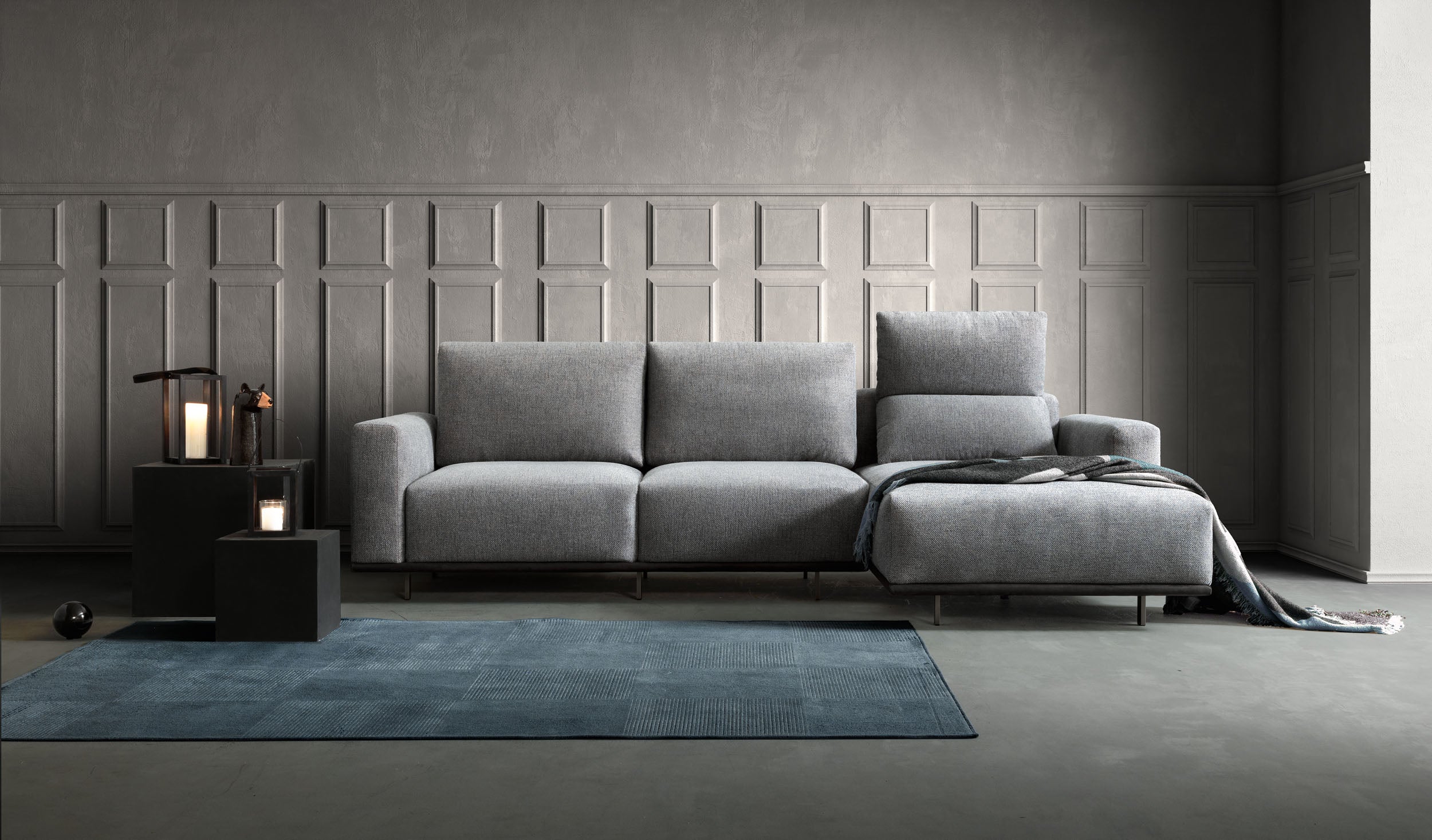 Ginny Καναπές Γωνία Samoa Divani