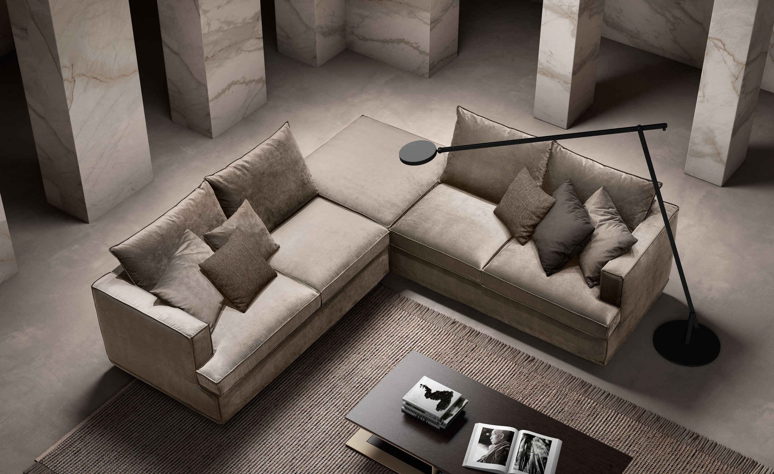 Glammy Καναπές Samoa Divani