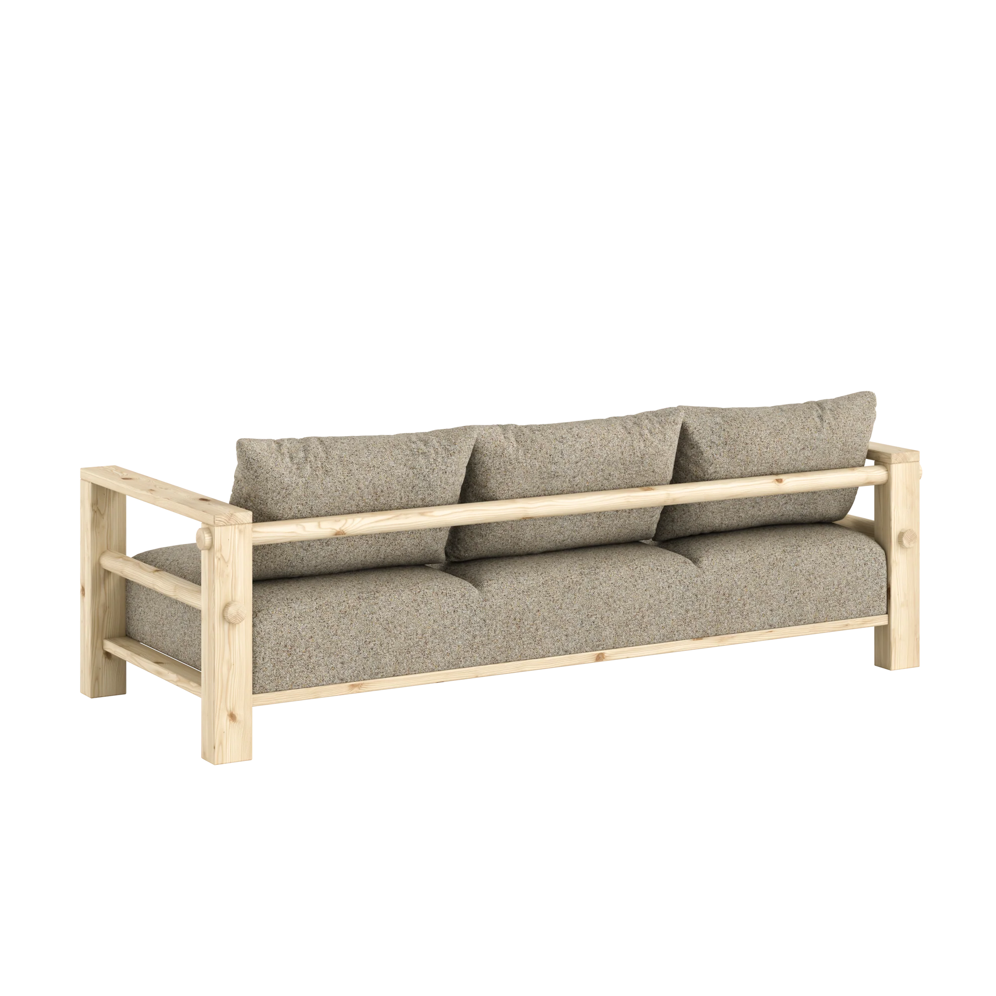 Bare Sofa / Τριθέσιος Καναπές-Κρεβάτι Karup