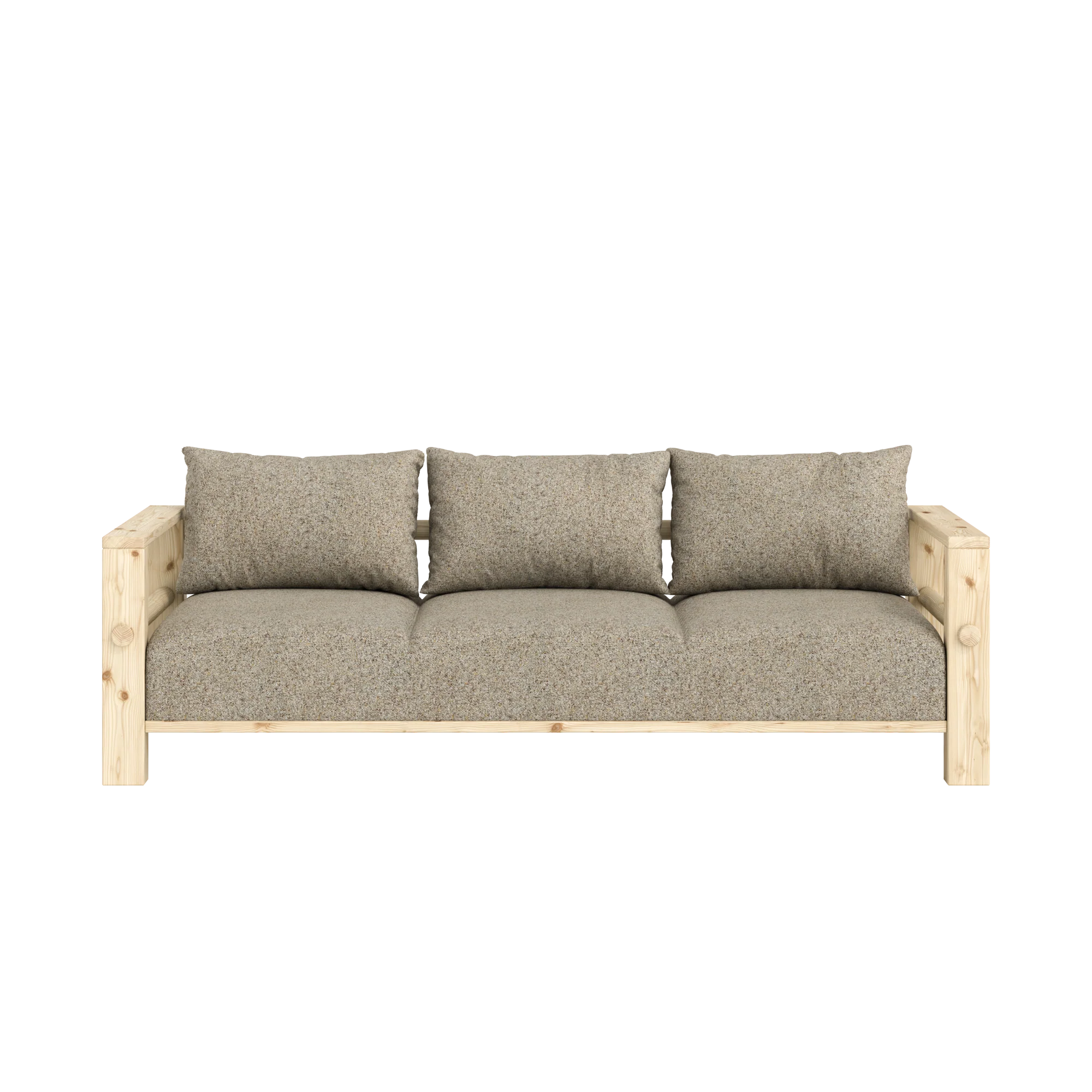 Bare Sofa / Τριθέσιος Καναπές-Κρεβάτι Karup