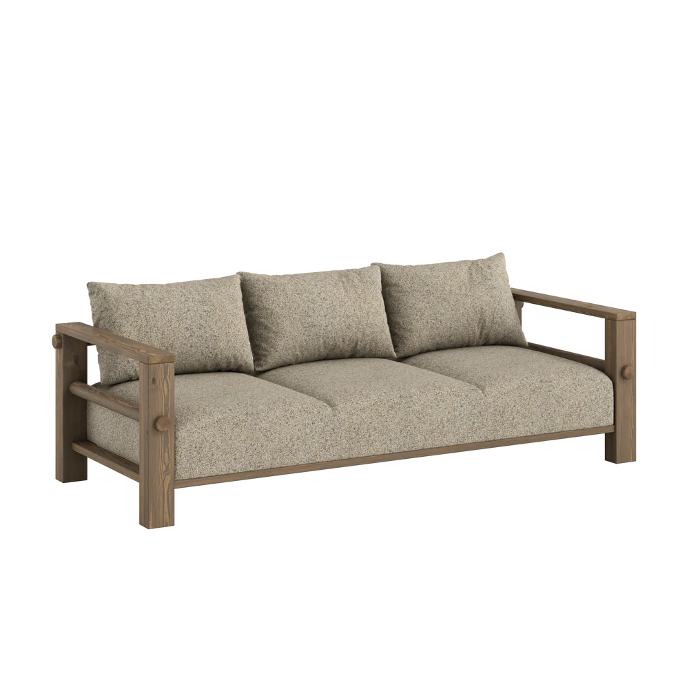 Bare Sofa / Τριθέσιος Καναπές-Κρεβάτι Karup