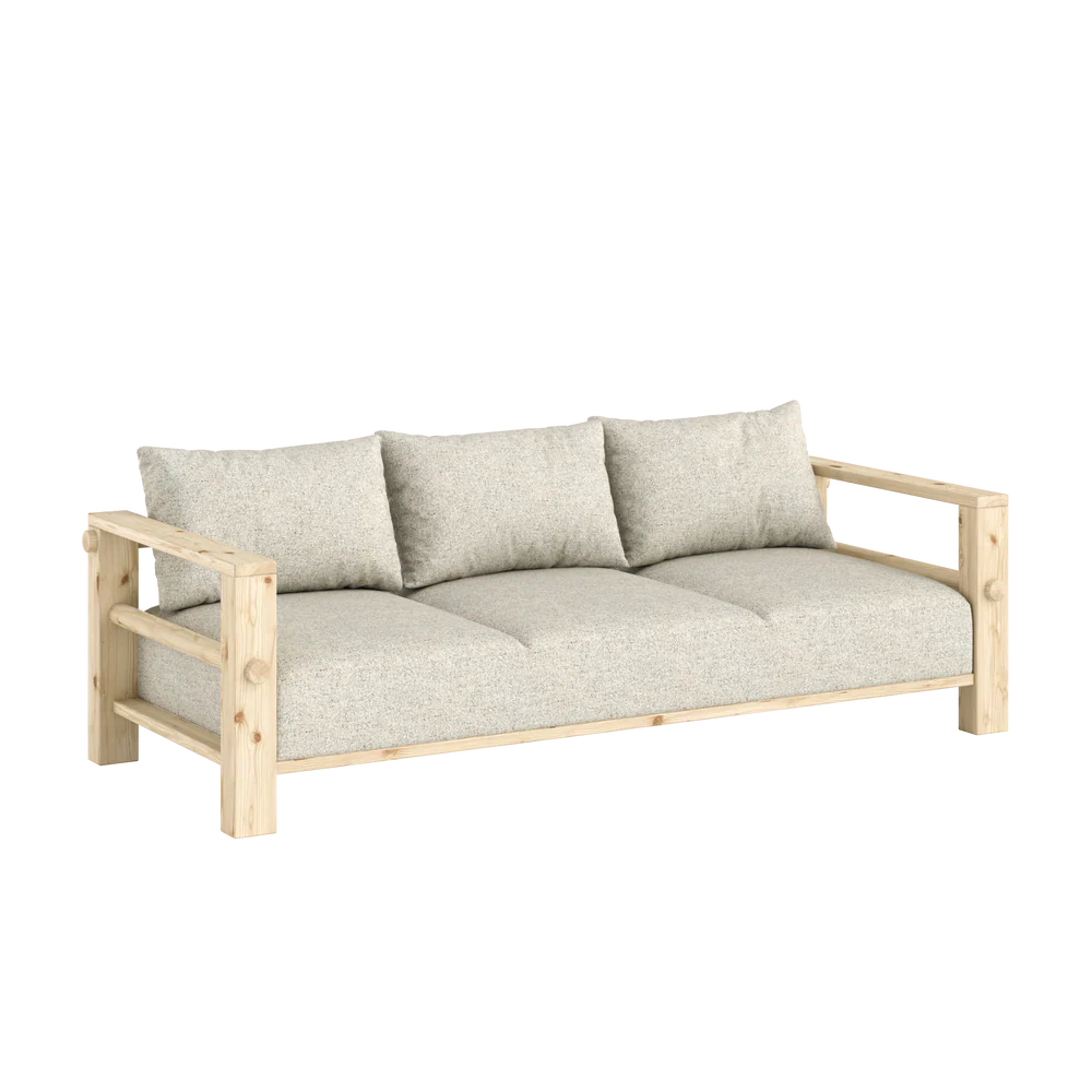 Bare Sofa / Τριθέσιος Καναπές-Κρεβάτι Karup