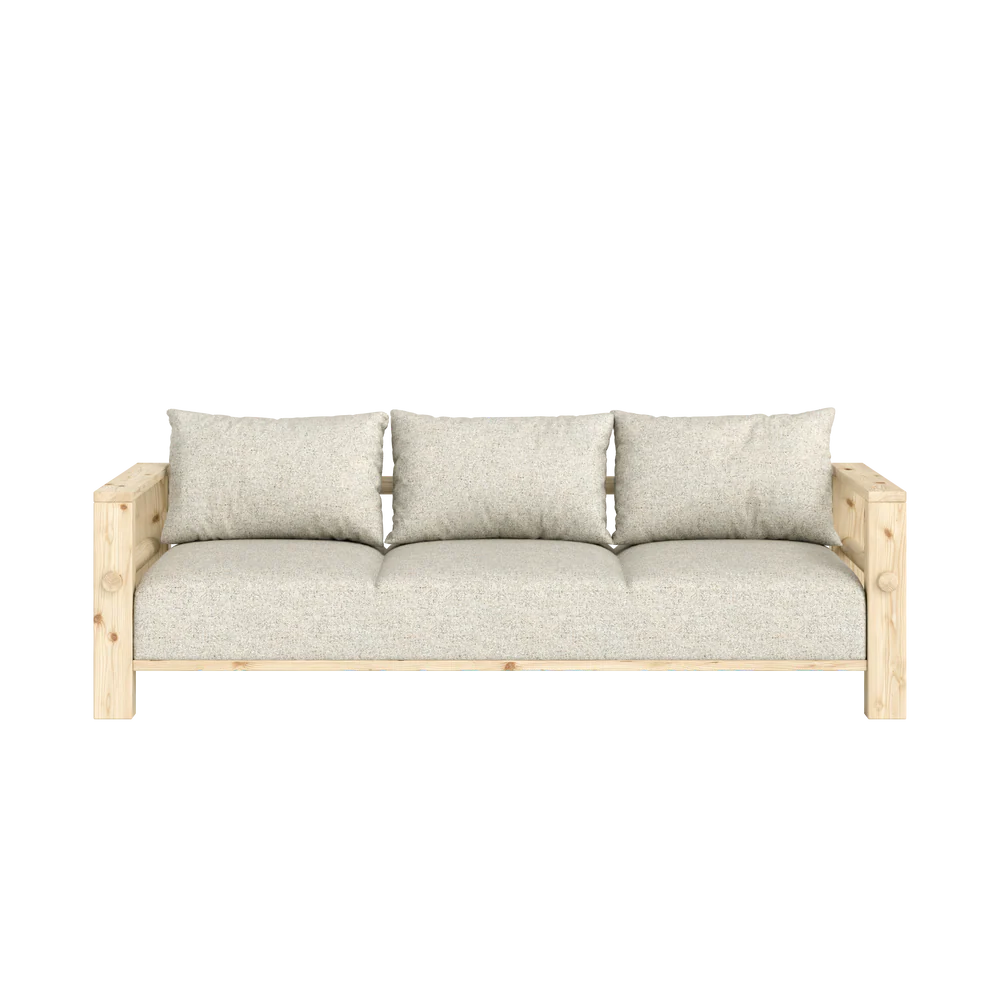 Bare Sofa / Τριθέσιος Καναπές-Κρεβάτι Karup