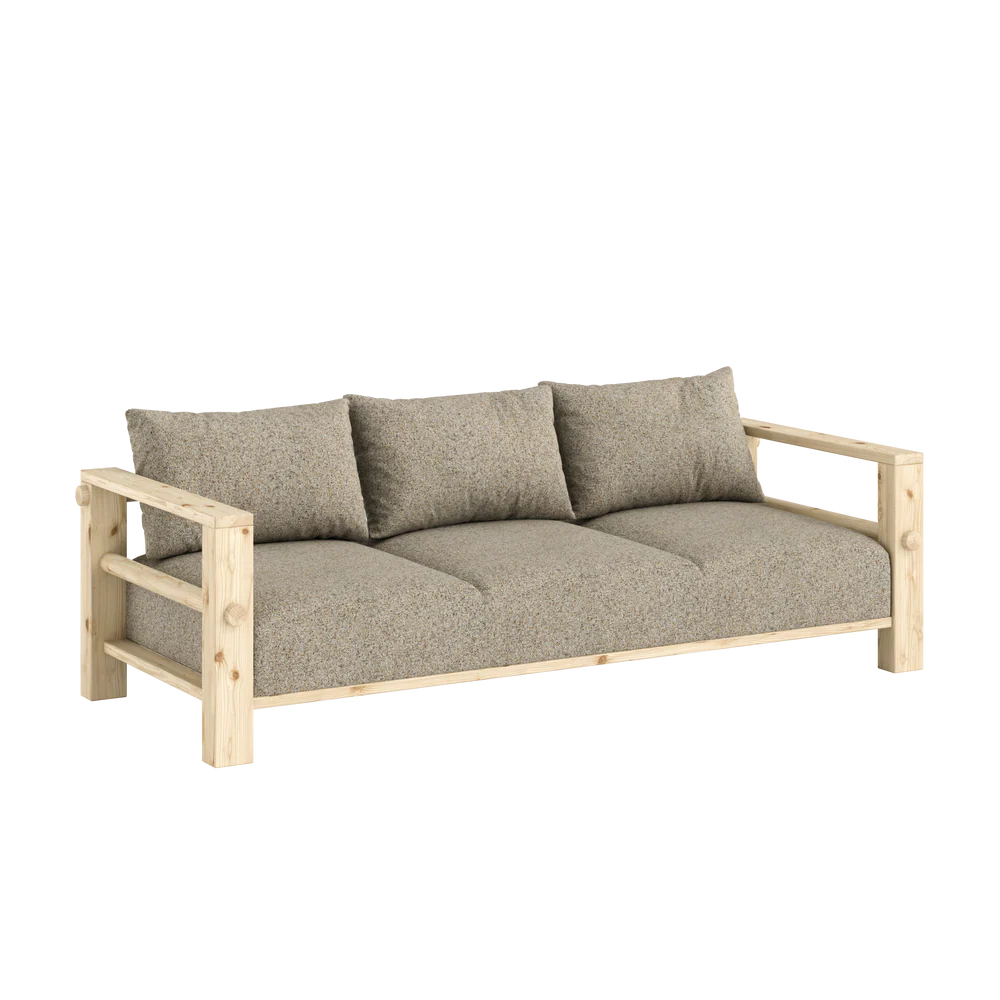Bare Sofa / Τριθέσιος Καναπές-Κρεβάτι Karup