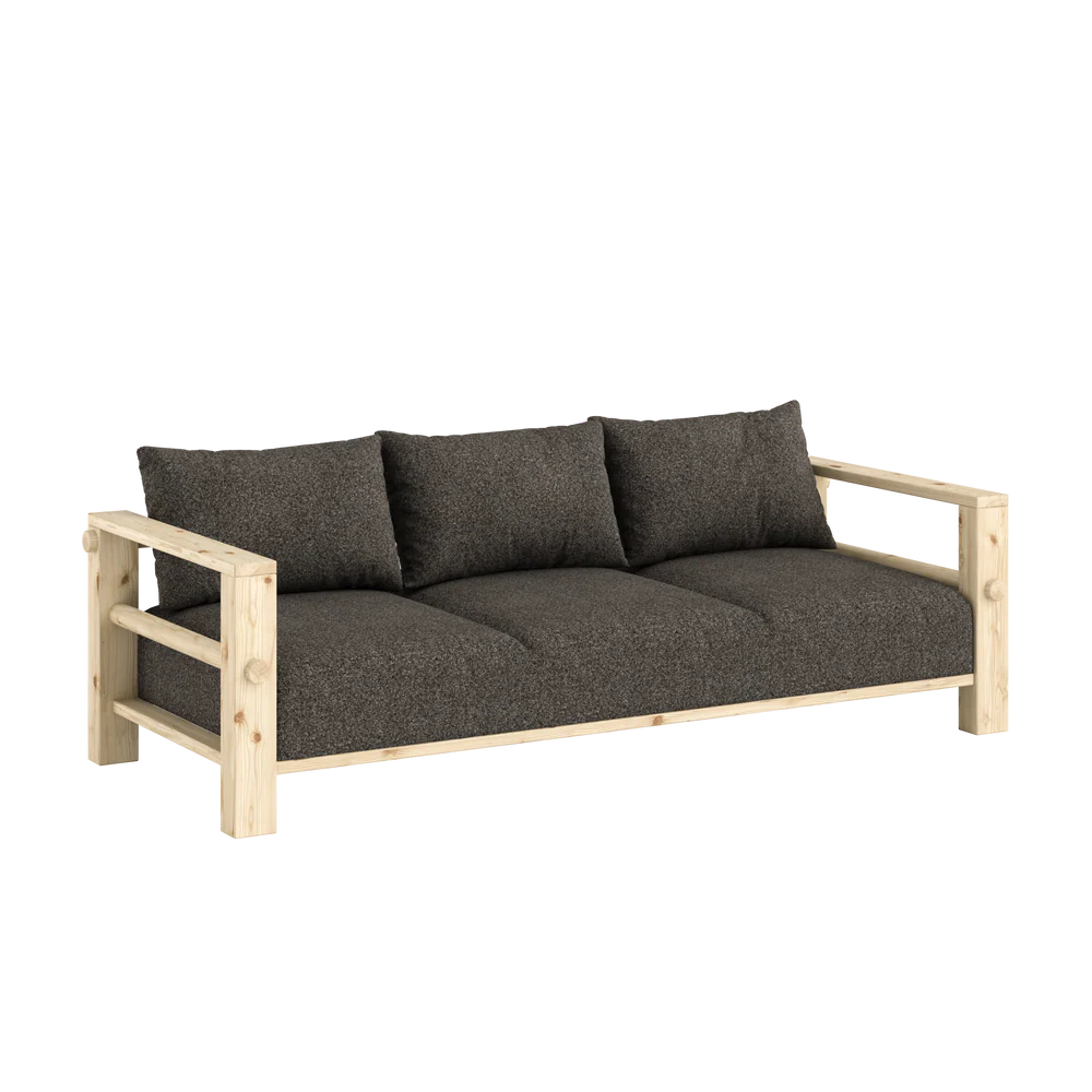Bare Sofa / Τριθέσιος Καναπές-Κρεβάτι Karup