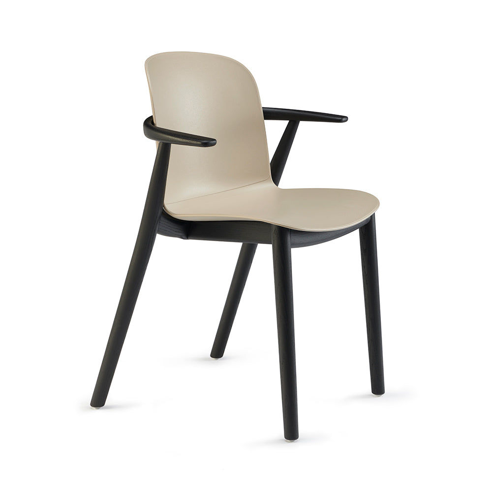 Καρέκλα Relief Wood Infiniti με μπράτσα