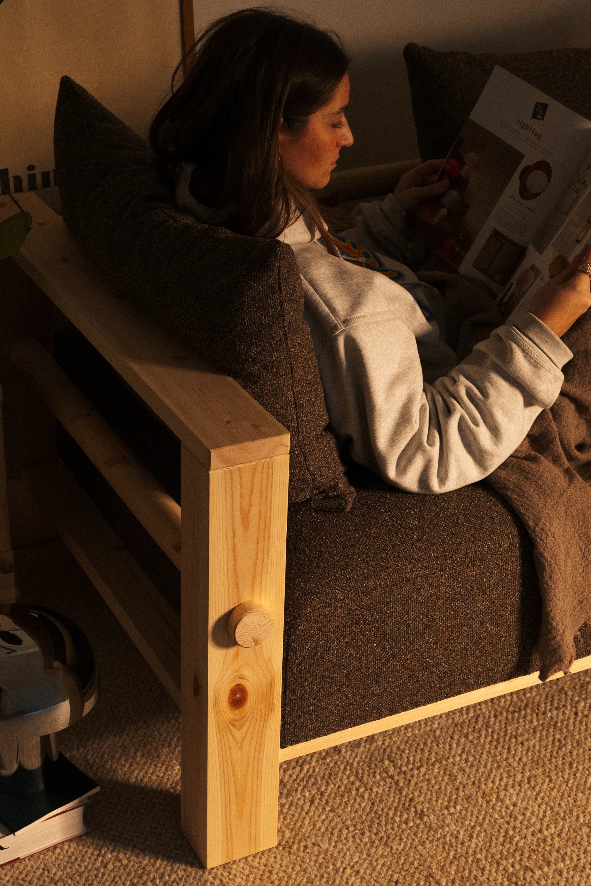 Bare Sofa / Τριθέσιος Καναπές-Κρεβάτι Karup