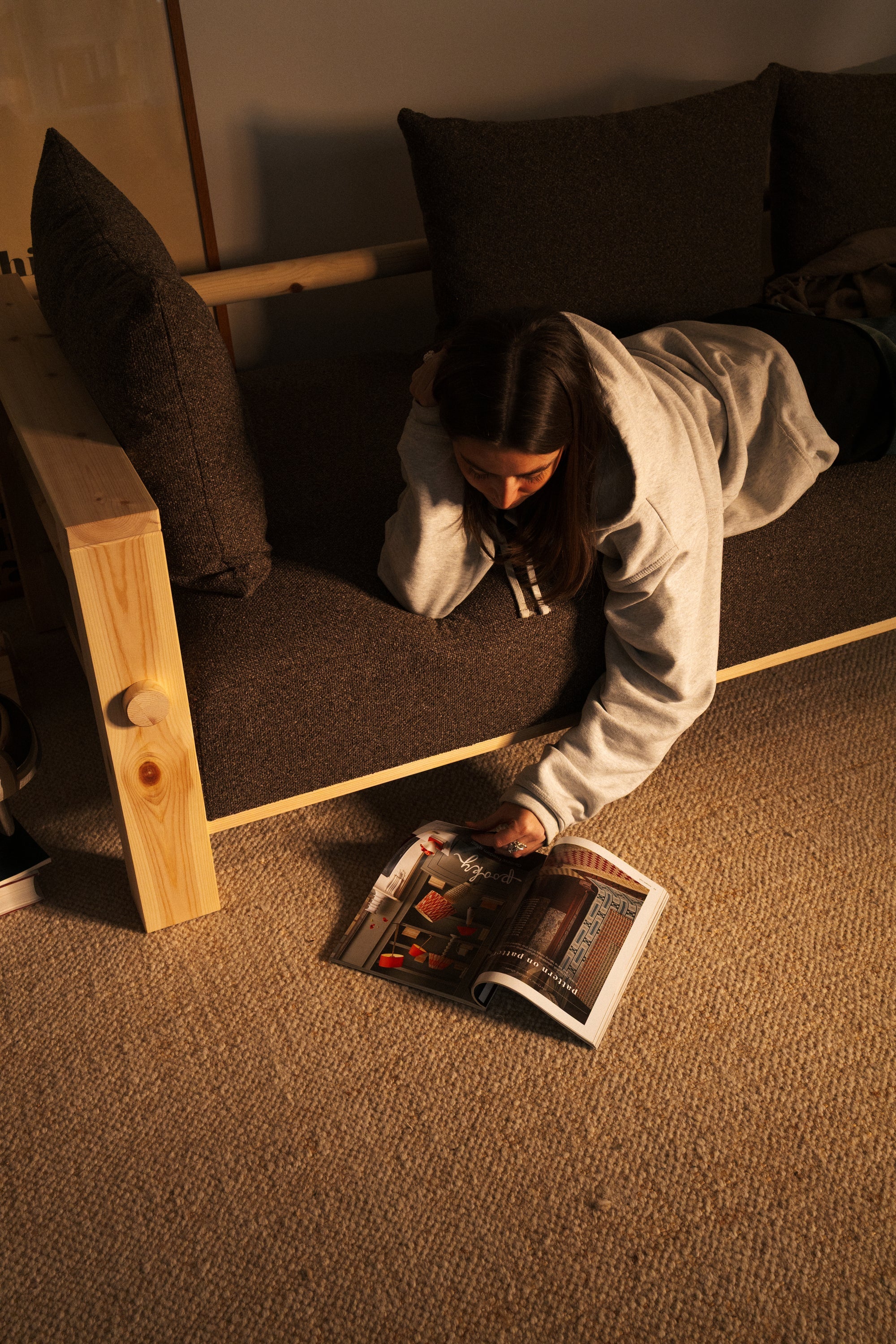 Bare Sofa / Τριθέσιος Καναπές-Κρεβάτι Karup