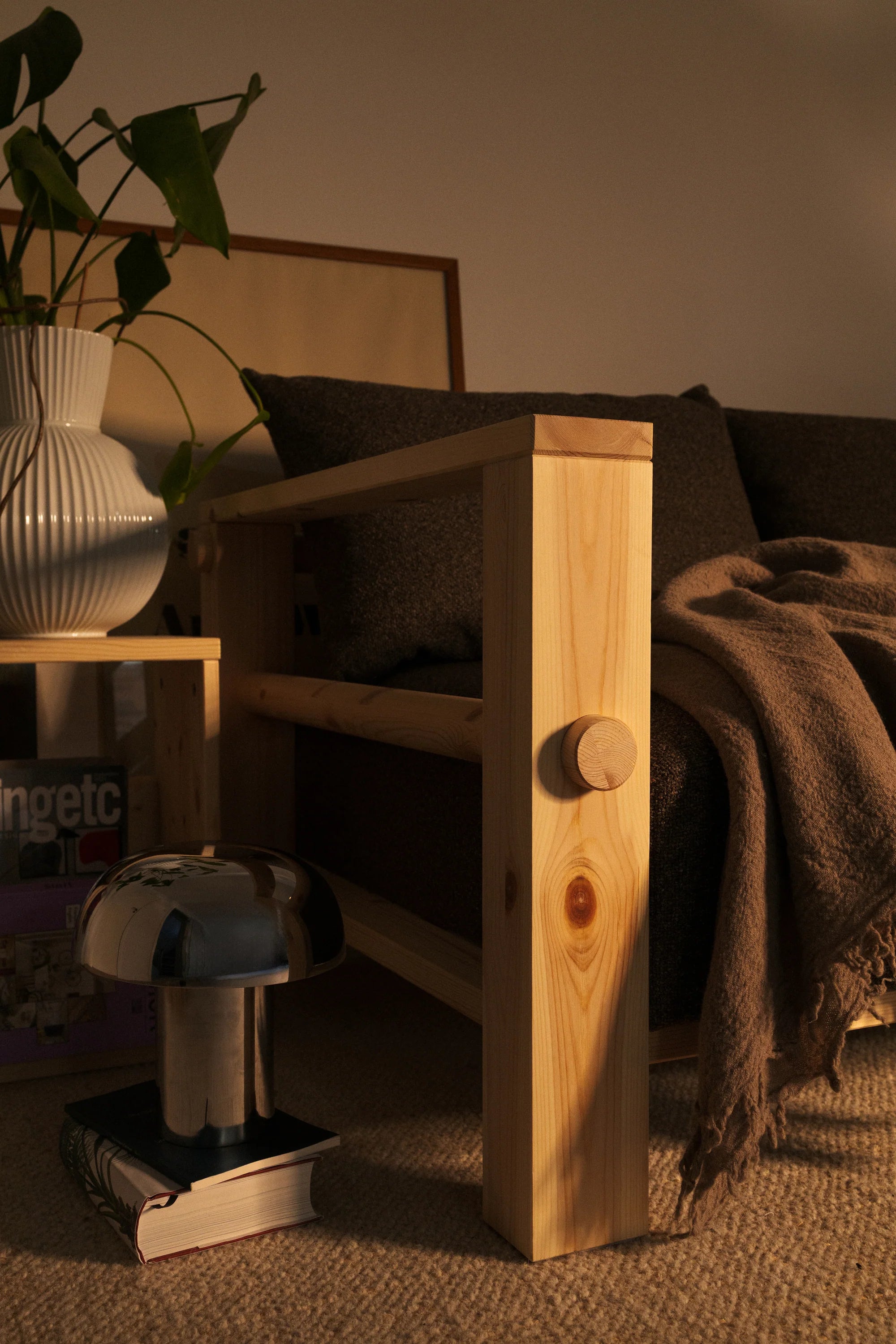 Bare Sofa / Τριθέσιος Καναπές-Κρεβάτι Karup