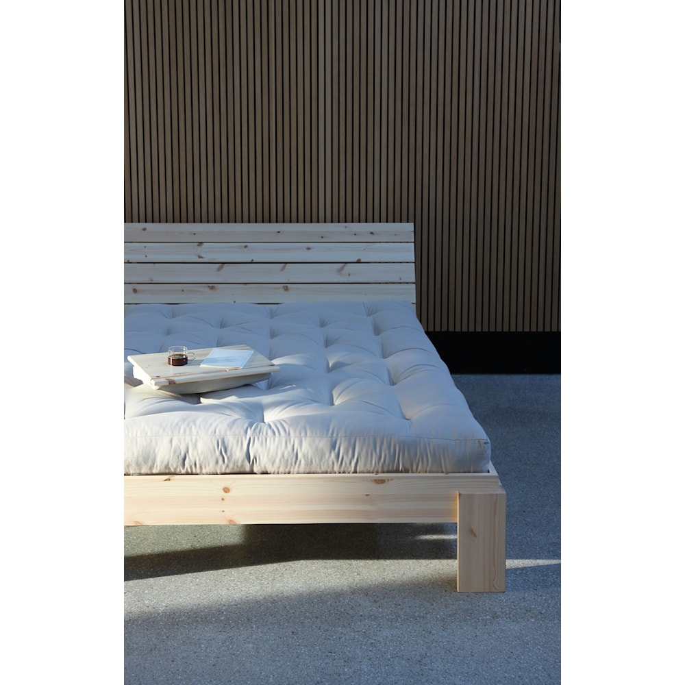 Layers Bed Headboard / Διπλό κρεβάτι - sofa-bed-futon 
