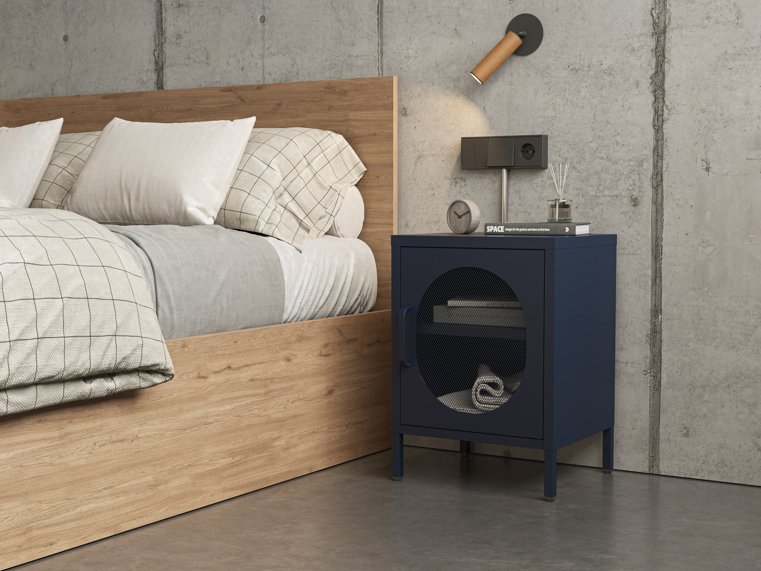 Diora / Μεταλλικό Κομοδίνο