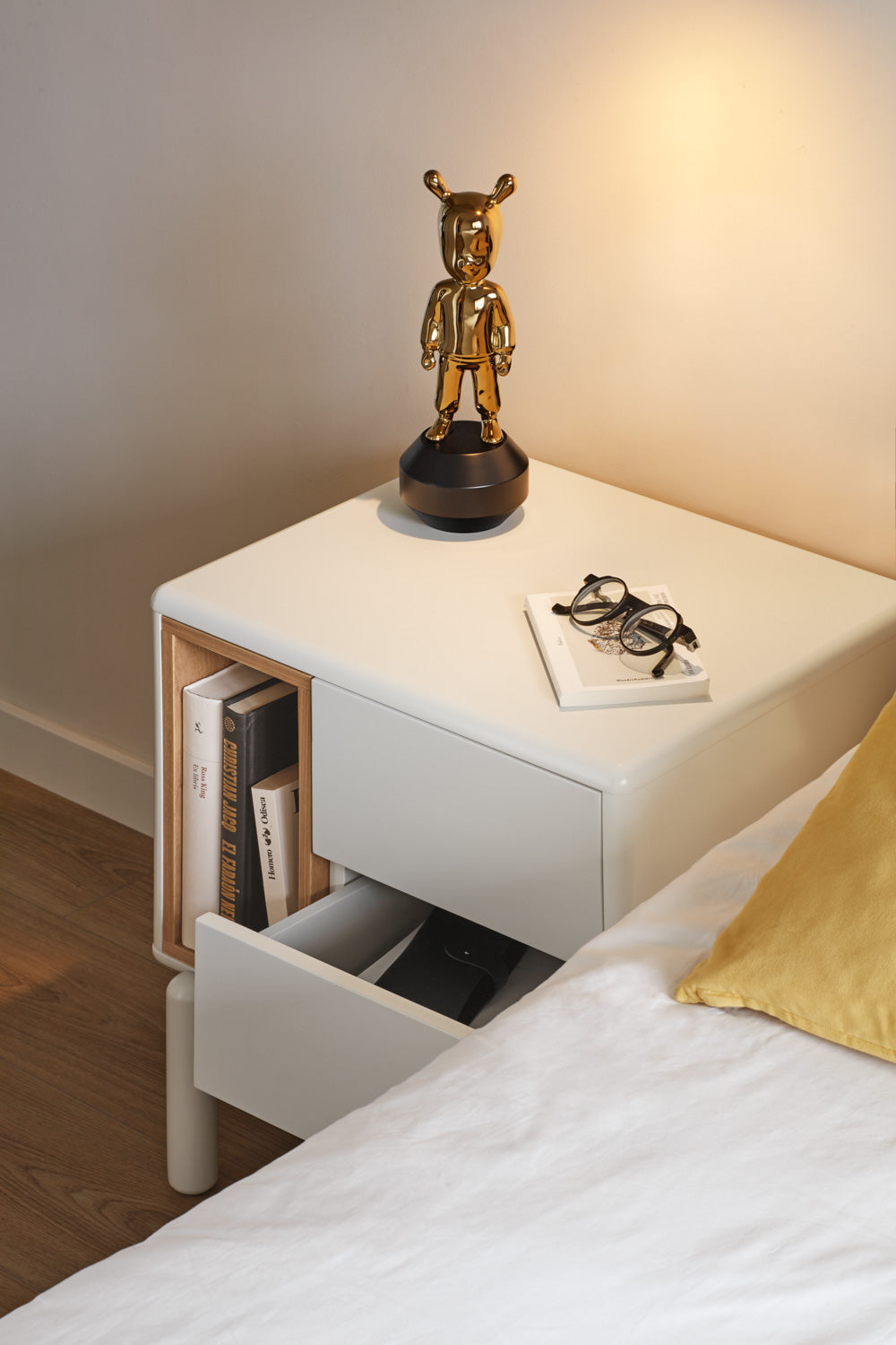 Corvo Bedside Table / Κομοδίνο - sofa-bed-futon 