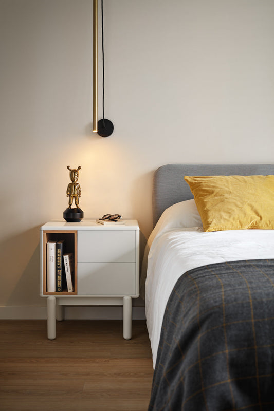 Corvo Bedside Table / Κομοδίνο - sofa-bed-futon 