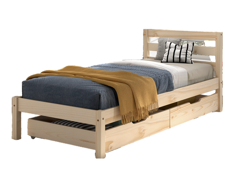 Bali 33 / Μονό κρεβάτι μασίφ