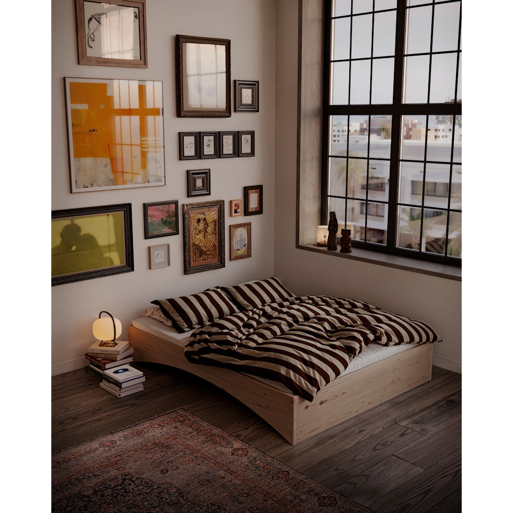 Orbit Bed / Ξύλινο Κρεβάτι Karup Design