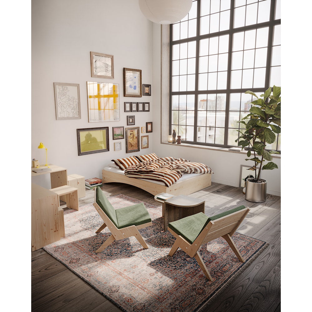 Orbit Bed / Ξύλινο Κρεβάτι Karup Design