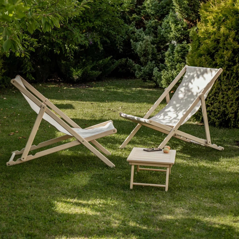Itsuki Deckchair / Folding armchair