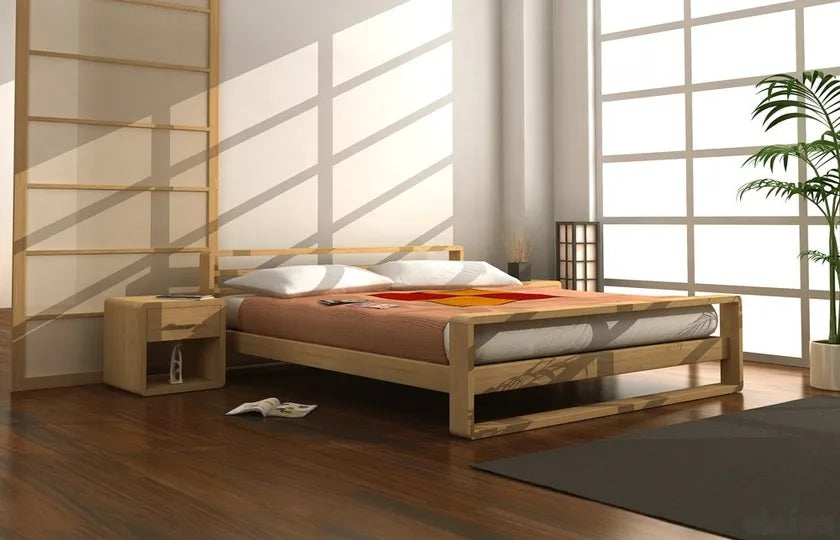 Linear Bed / Ιαπωνικό Κρεβάτι μασίφ - sofa-bed-futon 