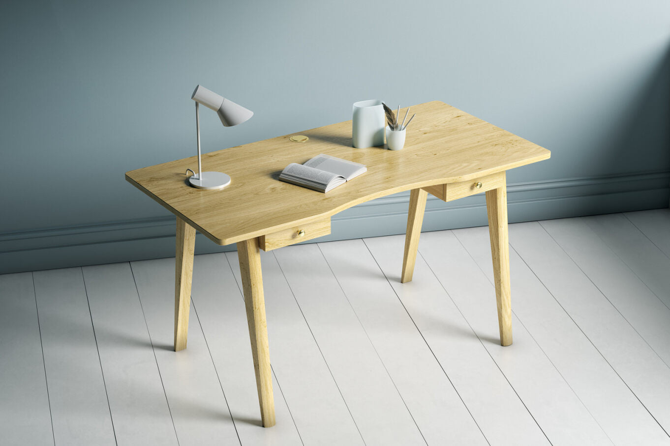 Mara Desk / Γραφείο δρυς - sofa-bed-futon 