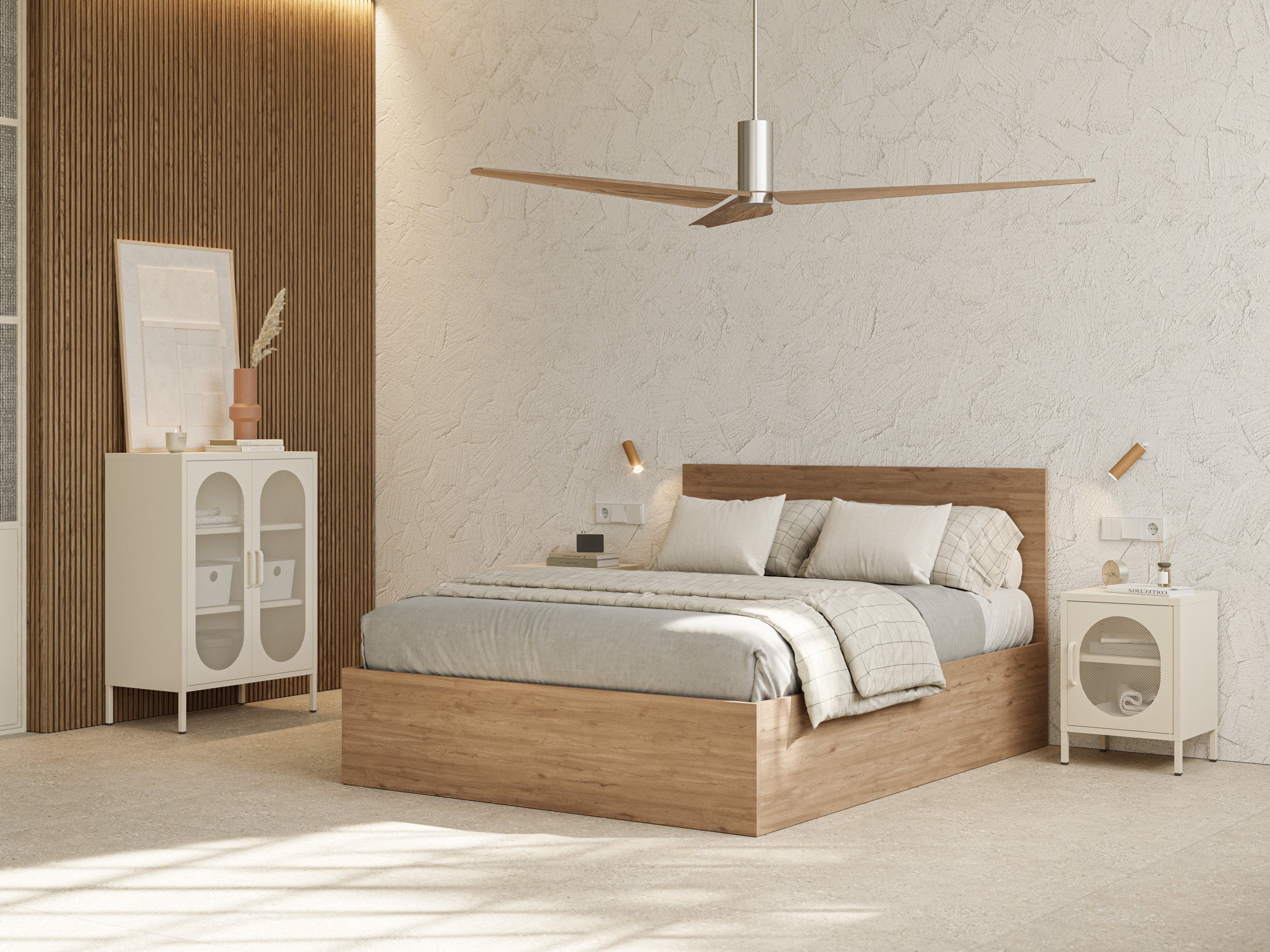 Diora Cabinet / Μεταλλικό Ντουλάπι με 2 Πόρτες