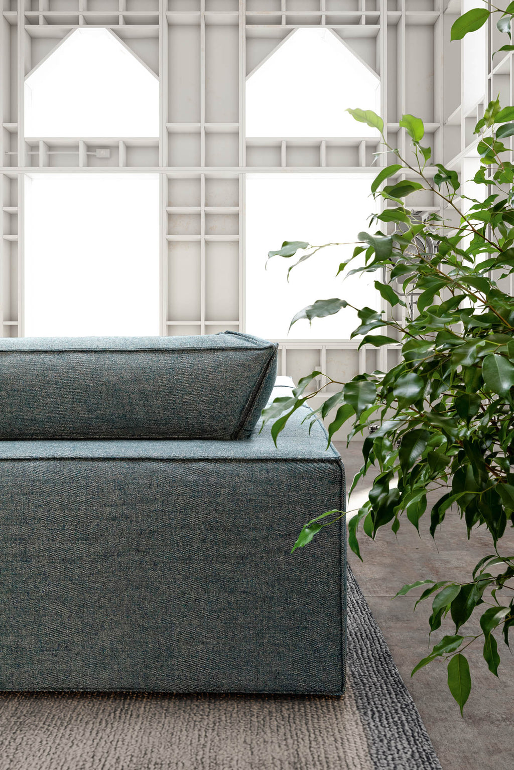 Καναπές γωνία Mono Samoa Divani