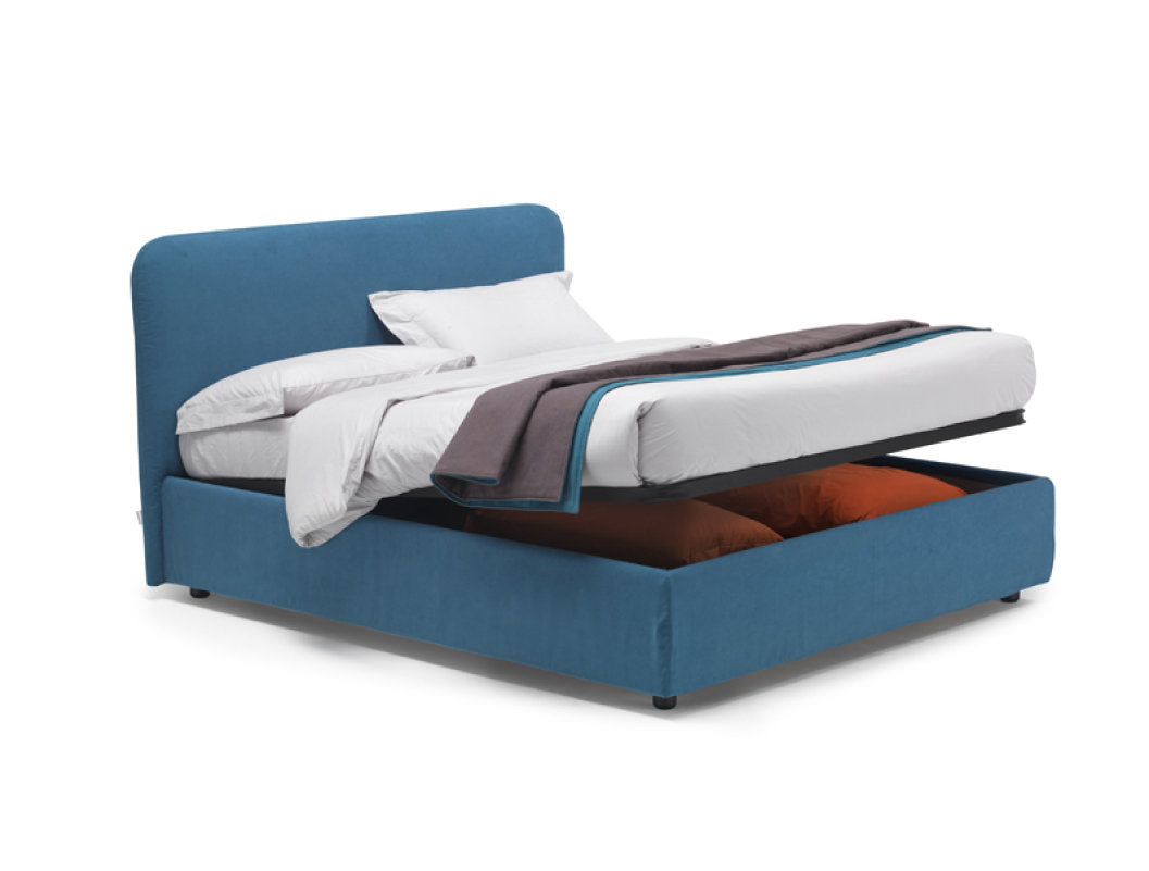 ΔΙΠΛΟ ΚΑΙ ΥΠΕΡΔΙΠΛΟ ΝΤΥΜΕΝΟ ΚΡΕΒΑΤΙ  NOCTIS ΜΕ ΑΠΟΘΗΚΕΥΤΙΚΟ ΧΩΡΟ