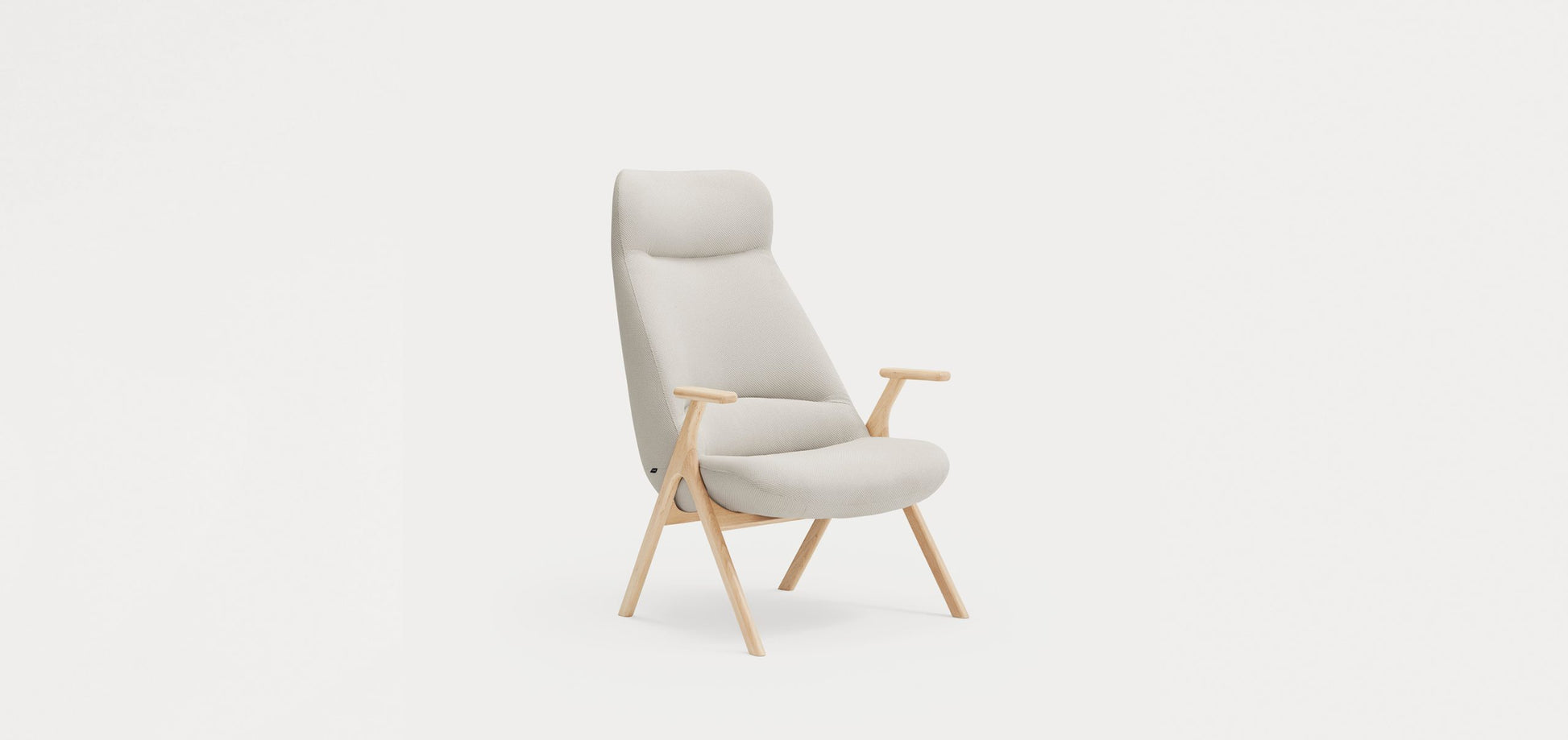 Dins Wood Armchair High / Πολυθρόνα - sofa-bed-futon 