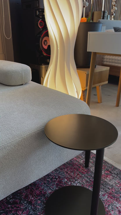 Disk coffee table