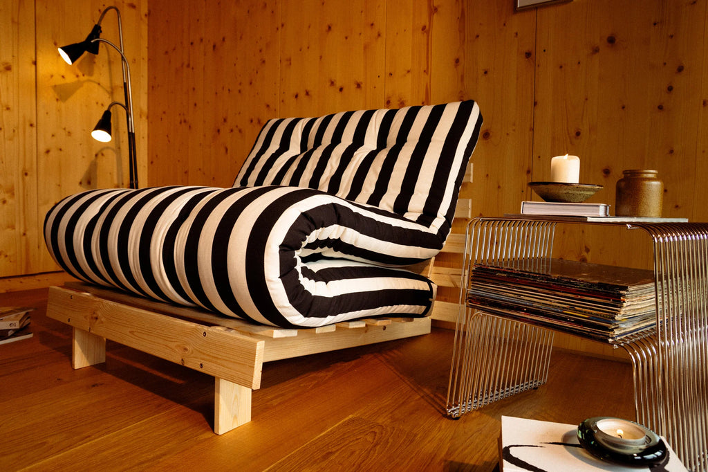 Roots Striped karup / sofa-bed NEW FABRICS *SALE**