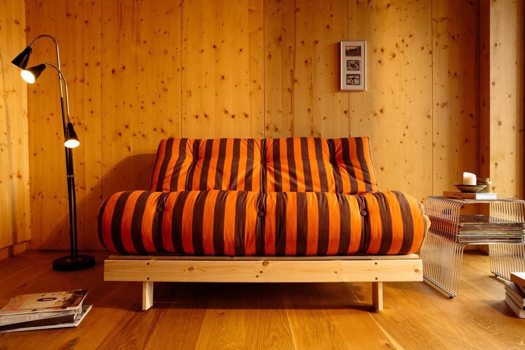 Roots Striped karup / sofa-bed NEW FABRICS *SALE**
