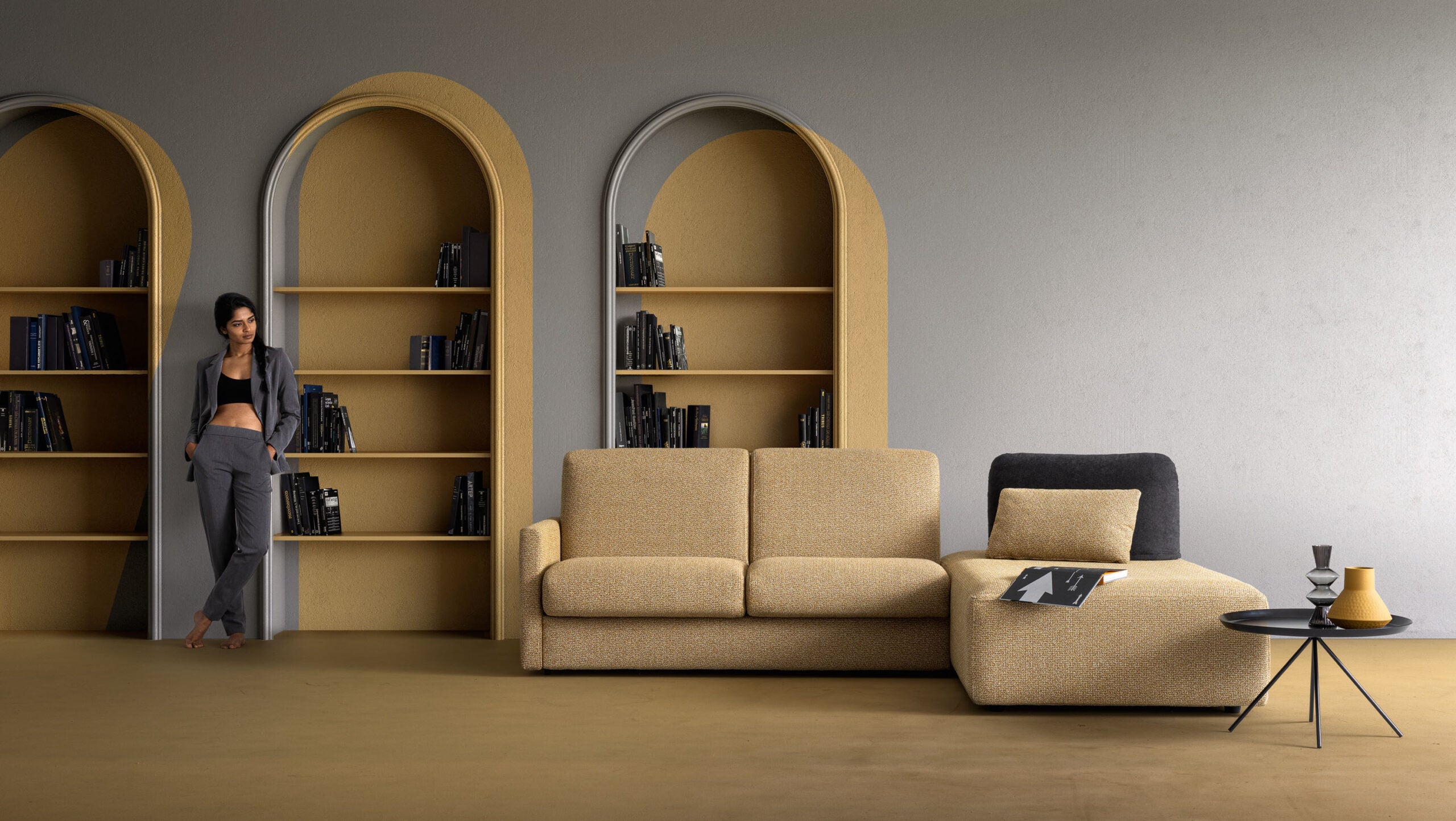 Καναπές-κρεβάτι Sax / Samoa Divani