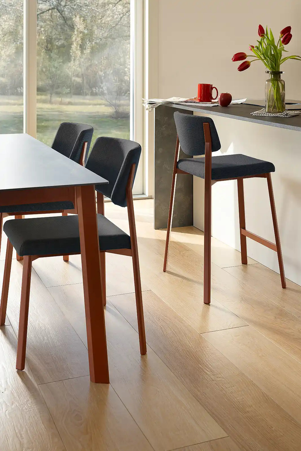 BEBA SOFT / Σκαμπό νησίδας Pointhouse