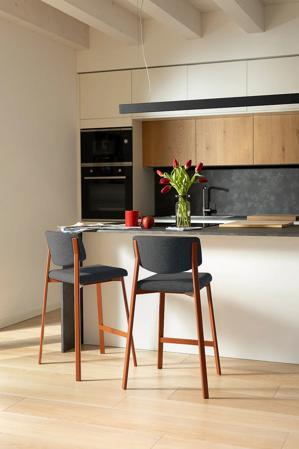 BEBA SOFT / Σκαμπό νησίδας Pointhouse