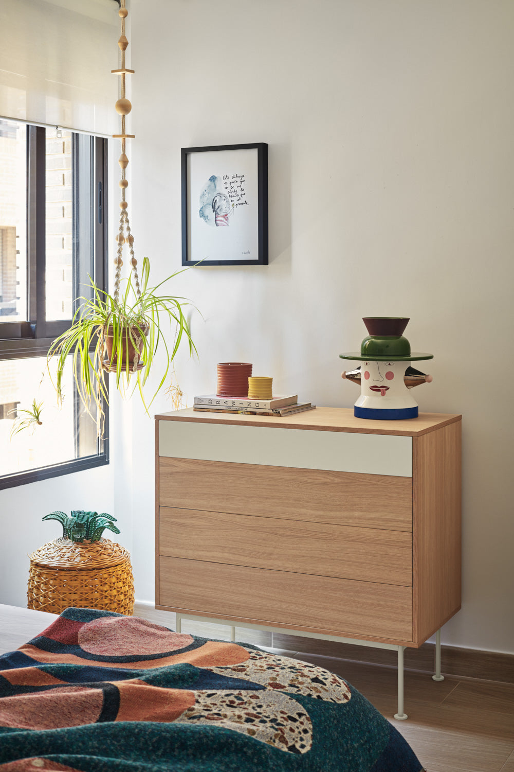 Ξύλινη συρταριέρα